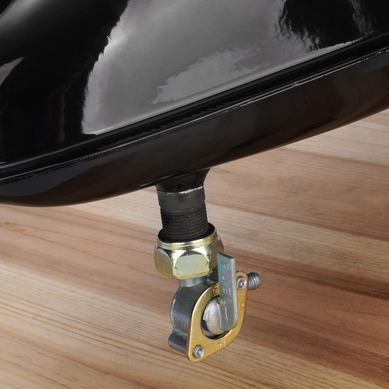 MTATCN 4L 1.06 Gallon Mini Bike Gas Tank Fuel Tank with Cap & Spark Plug & Petcock & Fuel Line & Fuel Filter for 2 stroke 49cc 60cc 66cc 80cc Engines Motorized Bicycle Motor Bikes - Image 3